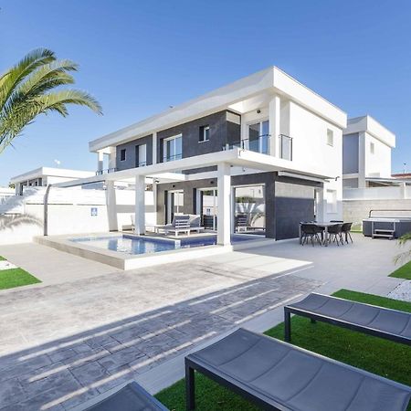 Casa Bos Dolpfin Wellness Luxury Entire Villa Pool & Jacuzzi Gran Alacant Near Beach Puerto Marino Kültér fotó