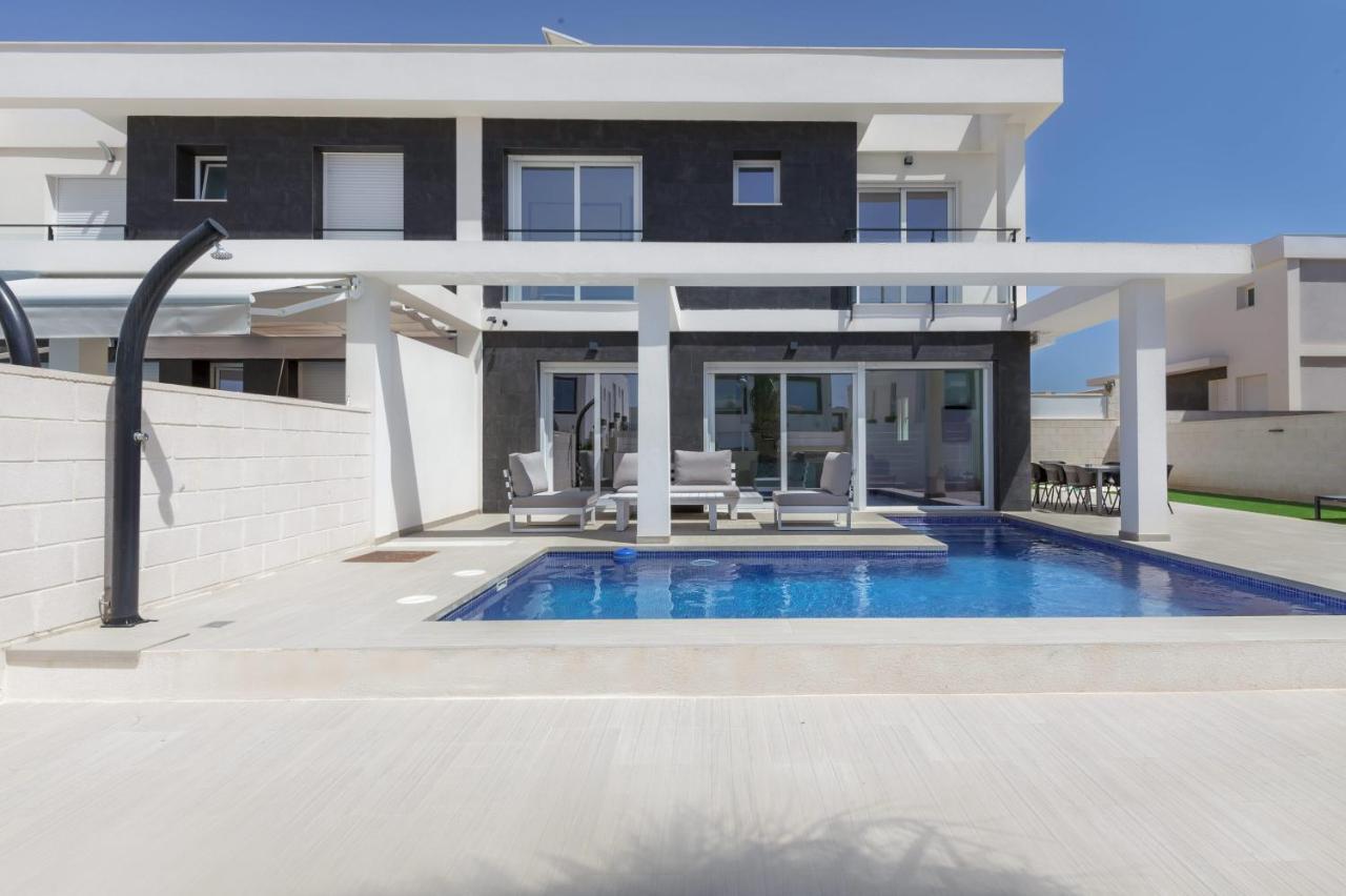 Casa Bos Dolpfin Wellness Luxury Entire Villa Pool & Jacuzzi Gran Alacant Near Beach Puerto Marino Kültér fotó