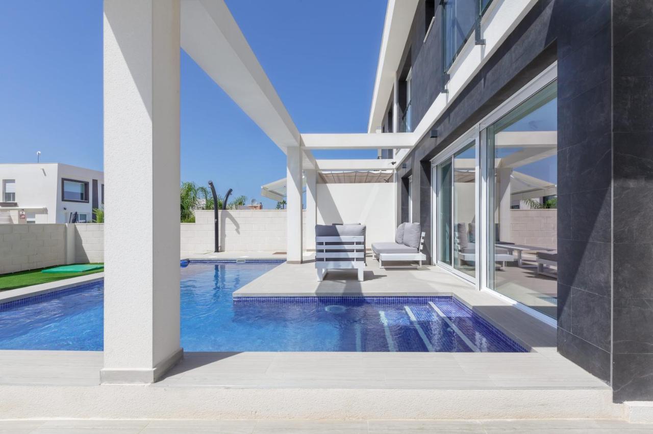 Casa Bos Dolpfin Wellness Luxury Entire Villa Pool & Jacuzzi Gran Alacant Near Beach Puerto Marino Kültér fotó