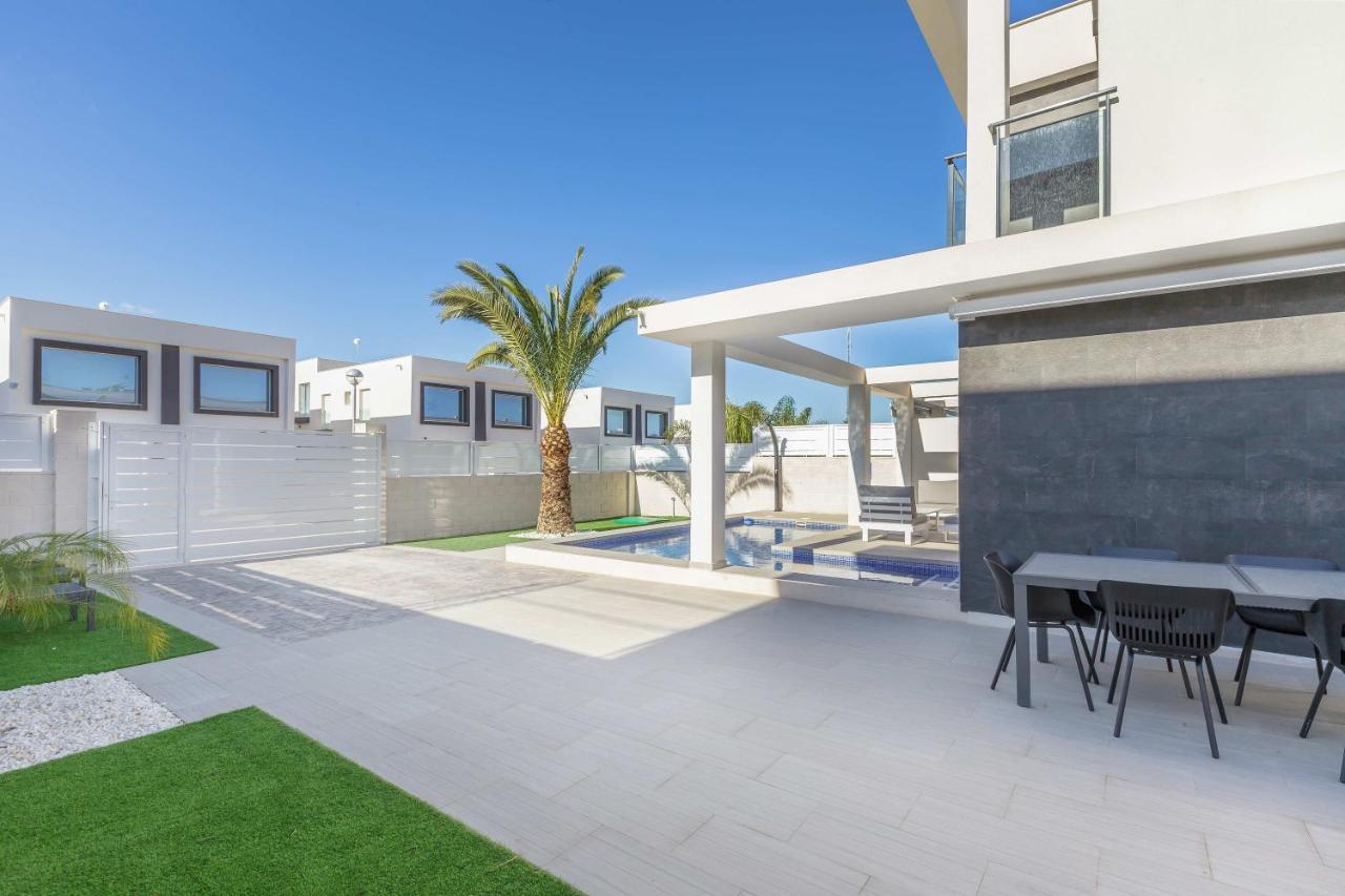 Casa Bos Dolpfin Wellness Luxury Entire Villa Pool & Jacuzzi Gran Alacant Near Beach Puerto Marino Kültér fotó